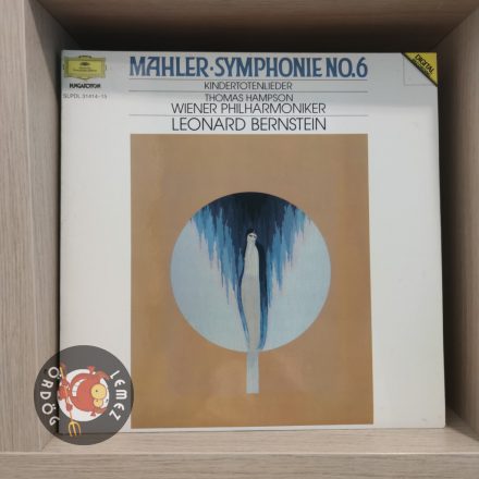 Gustav Mahler, Leonard Bernstein, Wiener Philharmoniker / Symphonie No. 6, Kindertotenlieder Dgg Digital Stereo 427 697-1 SLPDL31414-15